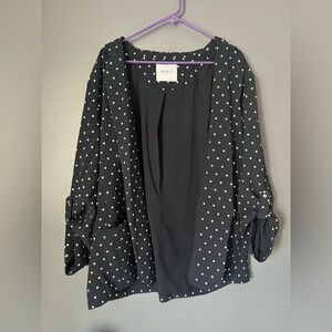 Ricki's Navy Blazer with White Dots